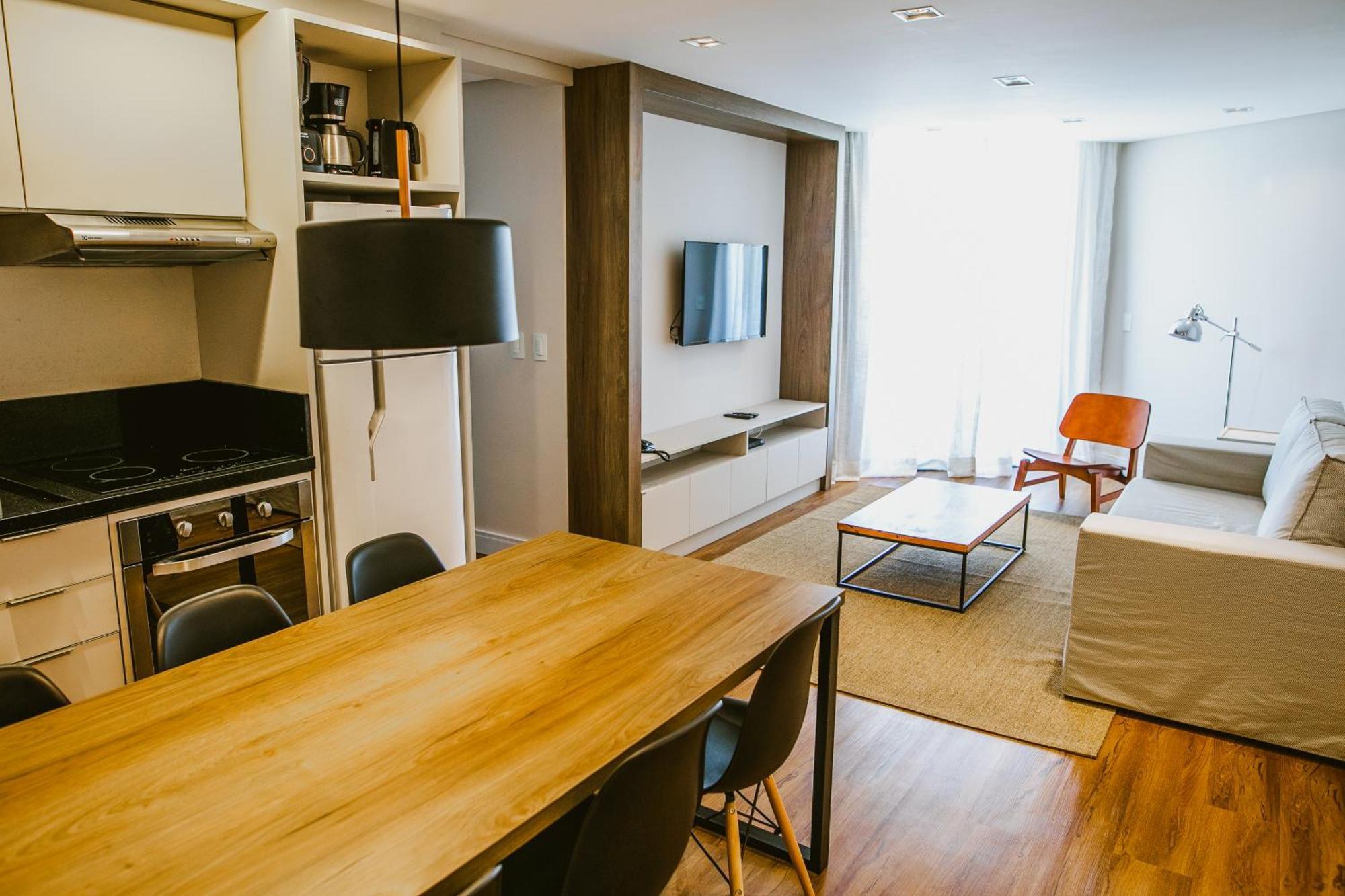 Apartamento Top - No Praia Brava Hotel ฟลอเรียนอโปลิส ภายนอก รูปภาพ
